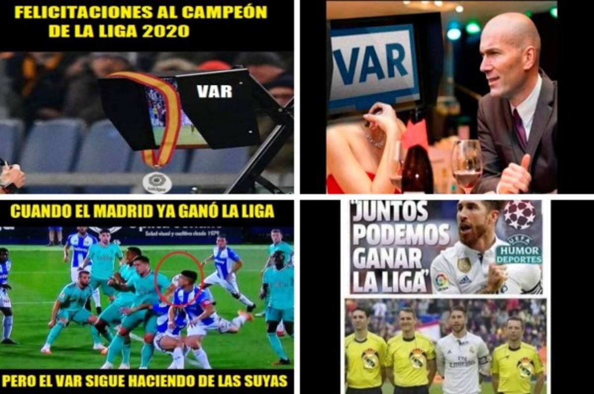 Los memes hacen pedazos al Real Madrid por recibir 'ayudas' del VAR y descender al Leganés