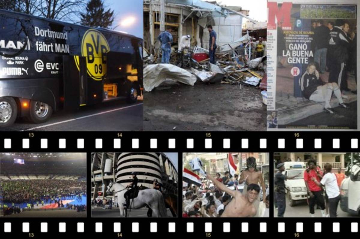 ¡TERROR! Los terribles atentados que han estremecido el mundo del fútbol