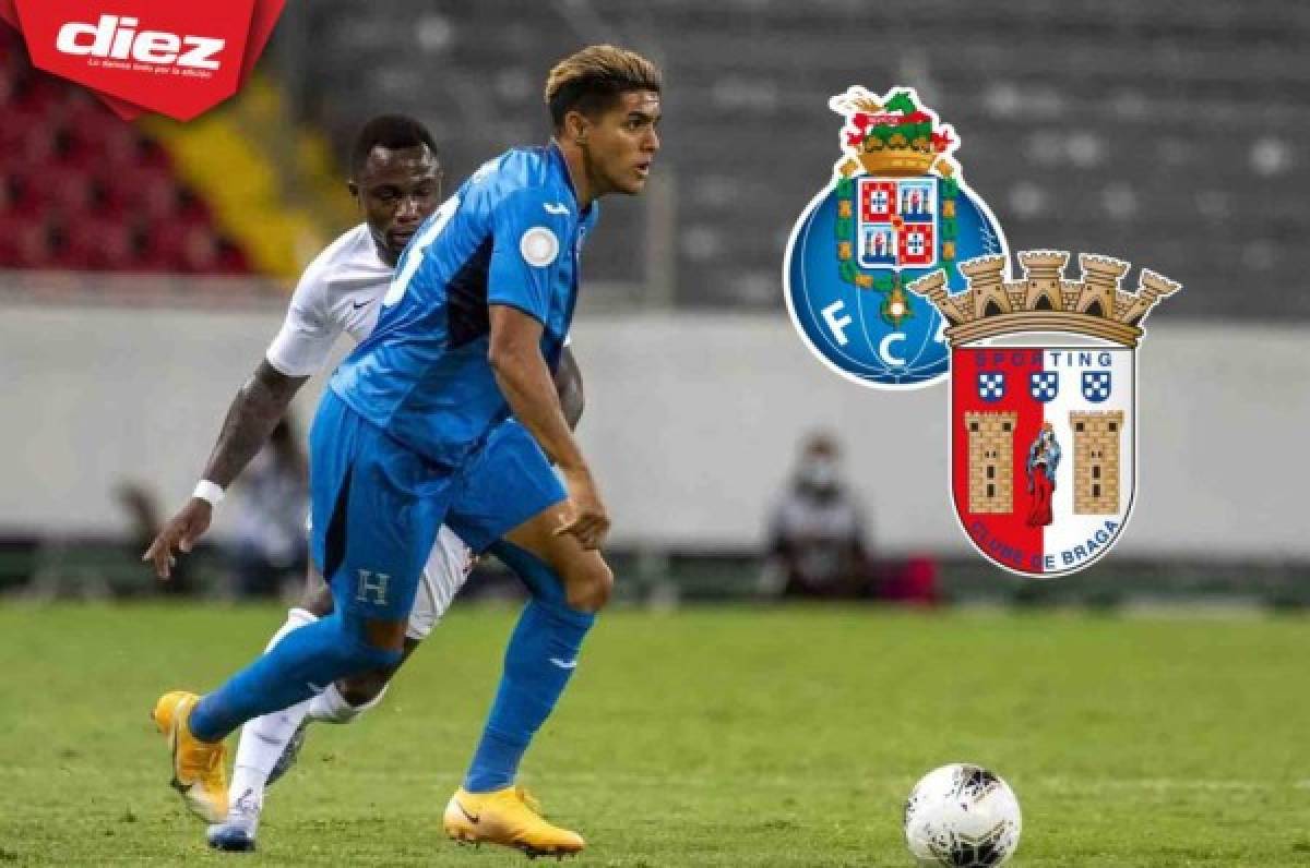 Agentes del Sporting Braga y FC Oporto llegarán a Honduras para observar al futbolista del Vida Luis Palma