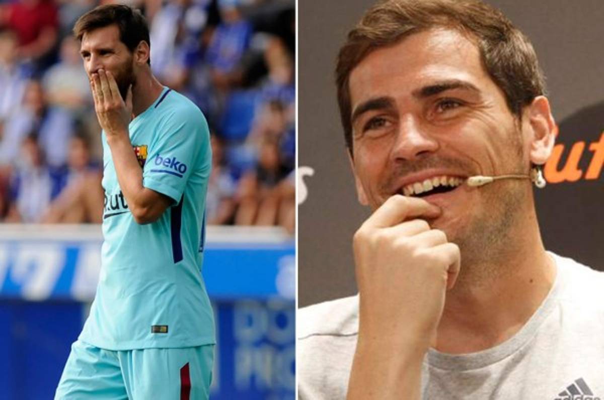 Iker Casillas borra tuit sobre el penal fallado por Messi ¿Era una burla?