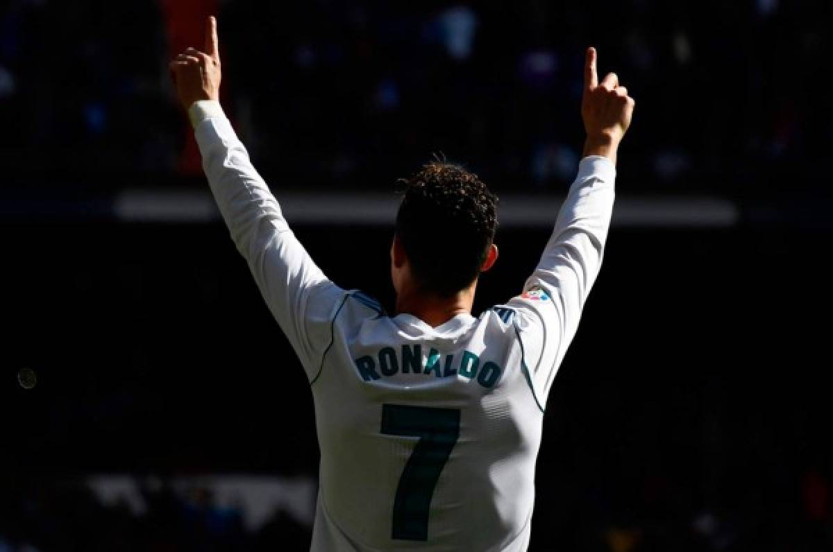 La marca que dejó Cristiano Ronaldo tras su golazo ante el Atlético de Madrid
