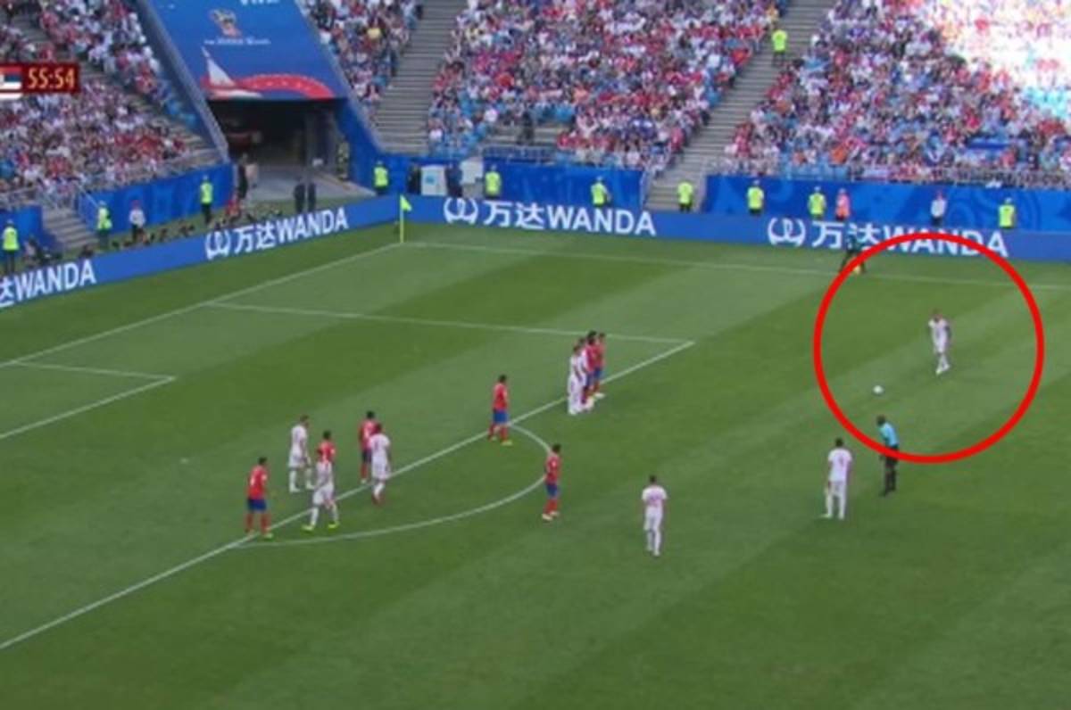 ¿El mejor del Mundial? El espectacular gol del serbio Kolarov a Costa Rica en Rusia 2018