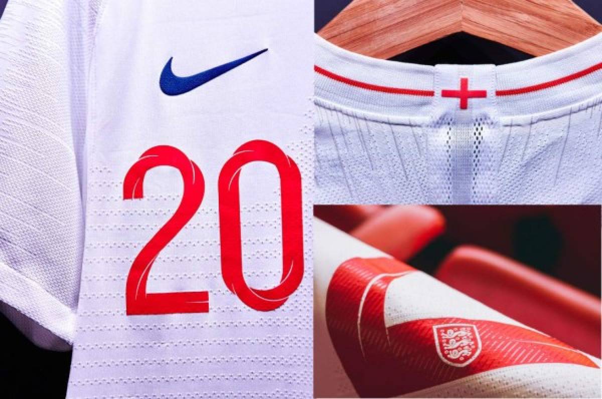 Los costosos uniformes de Inglaterra para el Mundial de Rusia 2018