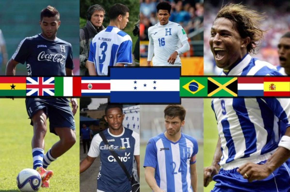 ¡Inglaterra, Italia y Holanda! Los seleccionados de Honduras con ascendencia de otros países