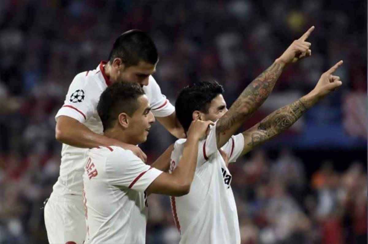 El Sevilla se acerca a los octavos de Champions derrotando al Spartak Moscú