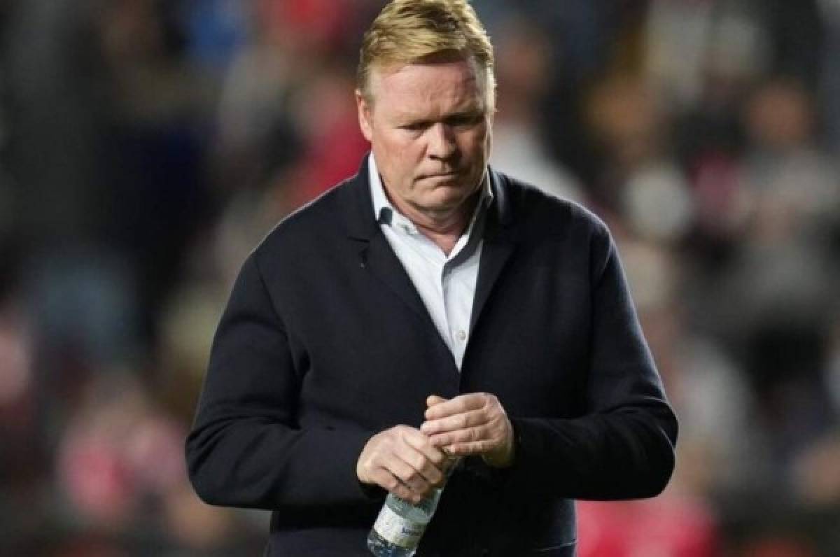 OFICIAL: Barcelona anuncia que Ronald Koeman ya no es más su director técnico