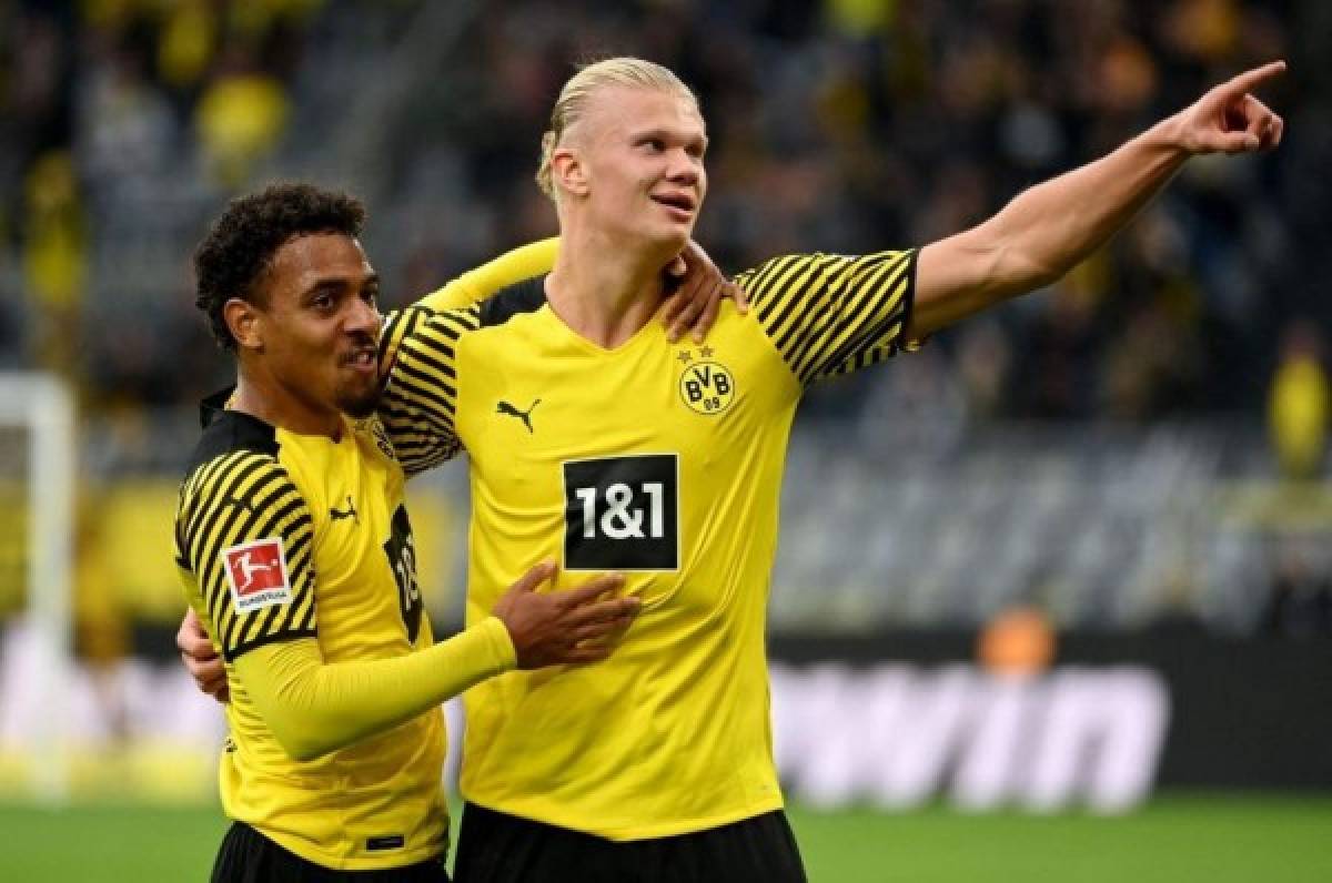 Haaland sigue imparable: Otro doblete y mantiene al Borussia Dortmund a un punto del Bayern