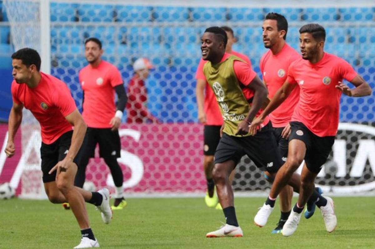 Costa Rica reconoció el Samara Arena, sede del duelo ante Serbia en Rusia 2018