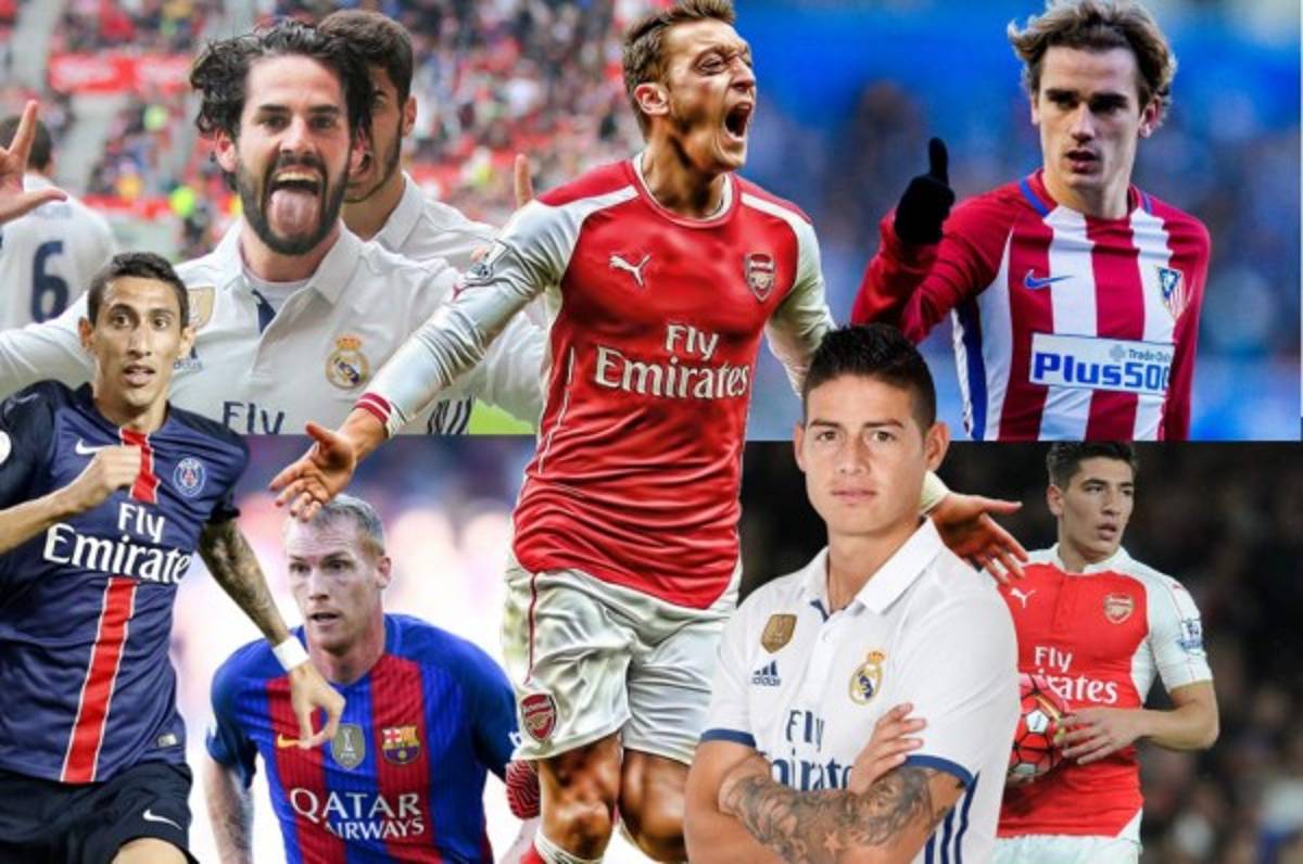 ¡Sorpresas! Florentino va por tres cracks y Barça prepara un intercambio con el Arsenal