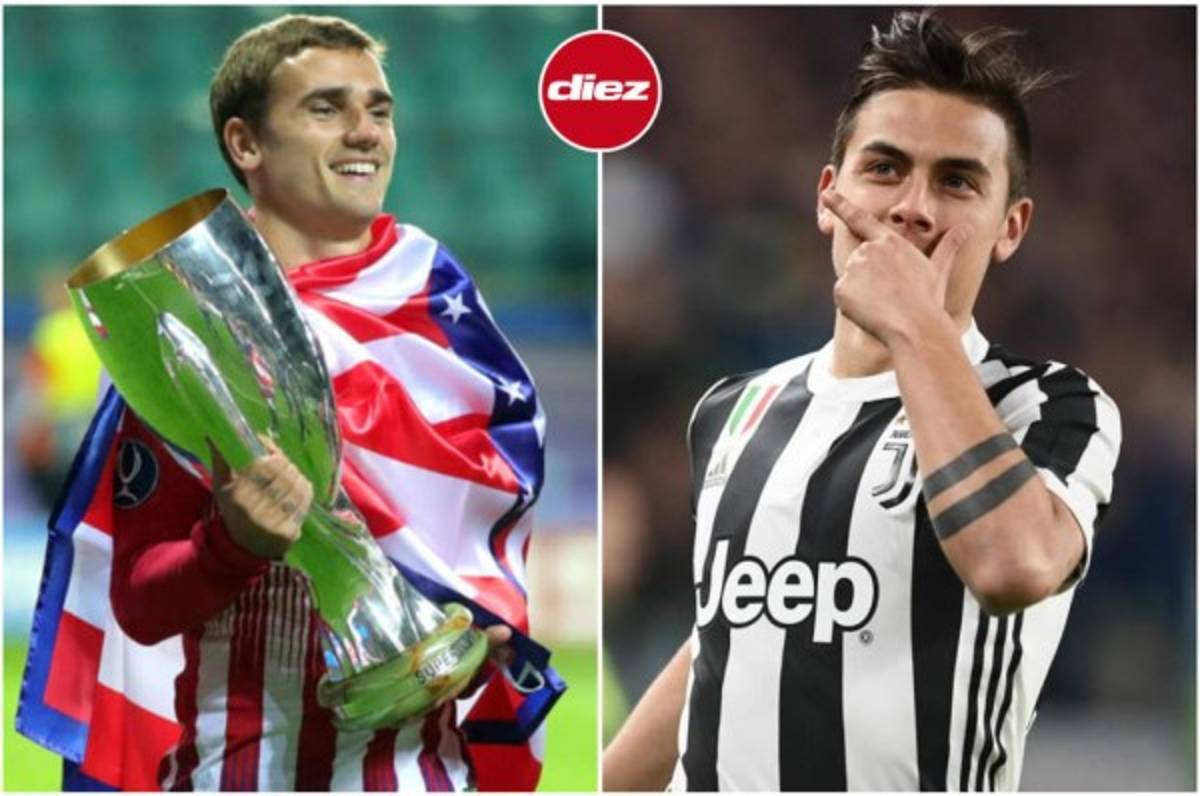 Griezmann y Dybala jugarían en el mismo equipo la próxima temporada