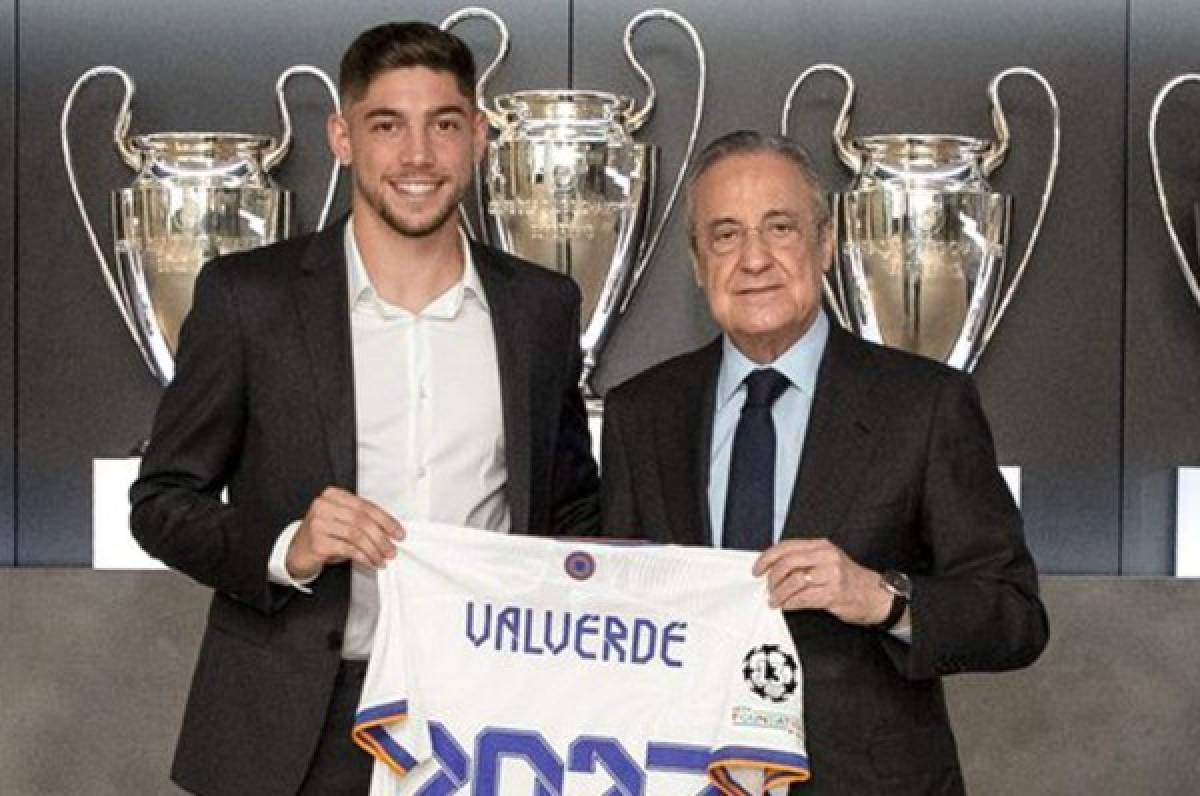 Oficial: Real Madrid anuncia la renovación de Fede Valverde; el uruguayo firma el contrato más largo