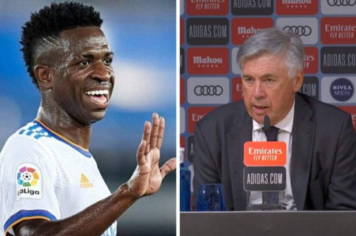 Carlo Ancelotti se derrite ante Vinicius: 'Está en un nivel muy alto y su calidad es impresionate'