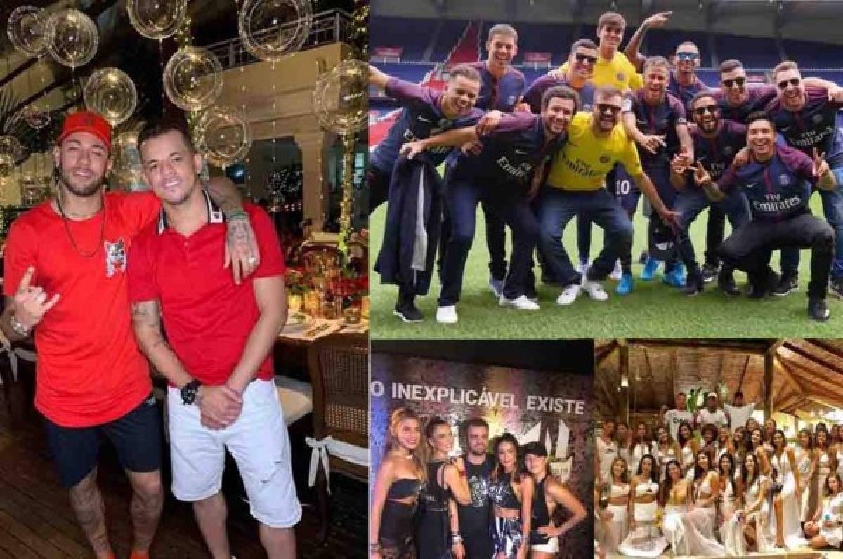 Hasta 11 mil euros al mes por ser amigos de Neymar: La vida de lujo que llevan los 'toiss'