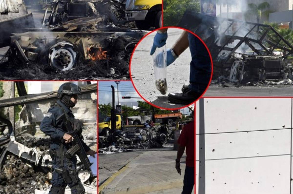 CAOS: Así quedó Culiacán luego del enfrentamiento entre policías y sicarios en captura del hijo del 'Chapo' Guzmán