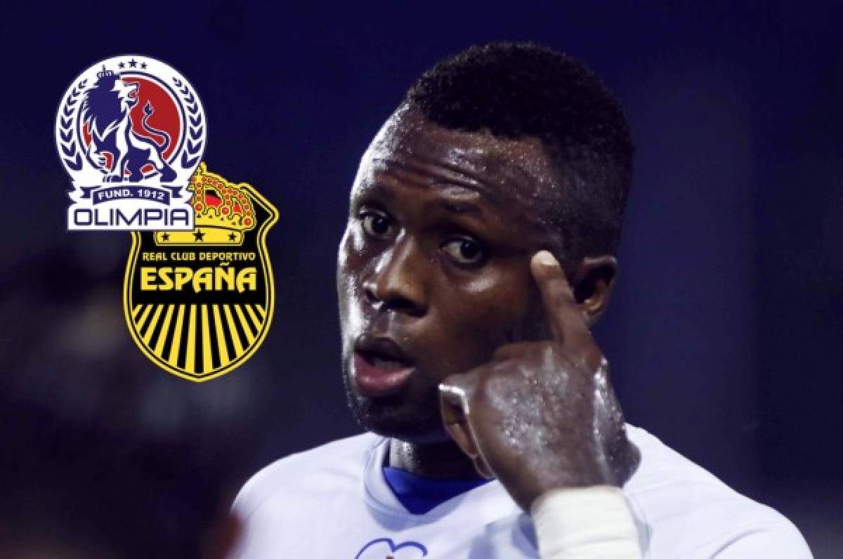 Sensible baja: Olimpia no tendrá al goleador Yustin Arboleda en el clásico ante Real España