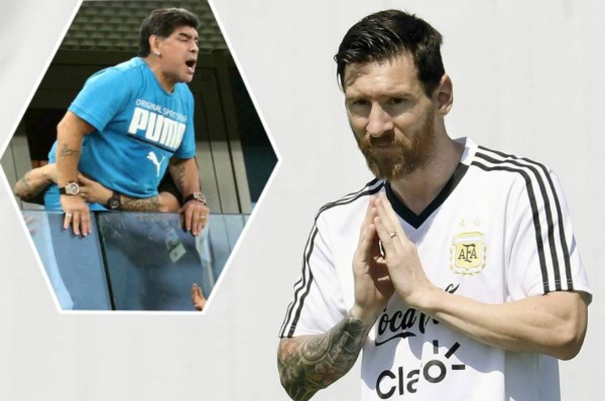 Maradona: 'Me parece una barbaridad que Argentina no tenga un líder'