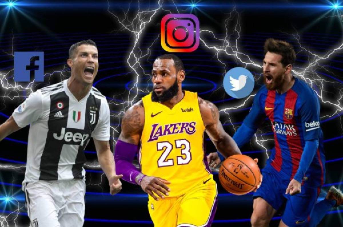 Top: Los 12 deportistas más populares en las redes sociales en el mundo
