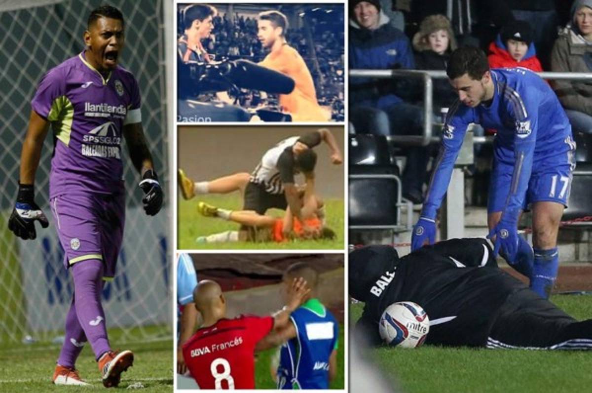 Los jugadores que perdieron la cabeza y agredieron a un recogebalones