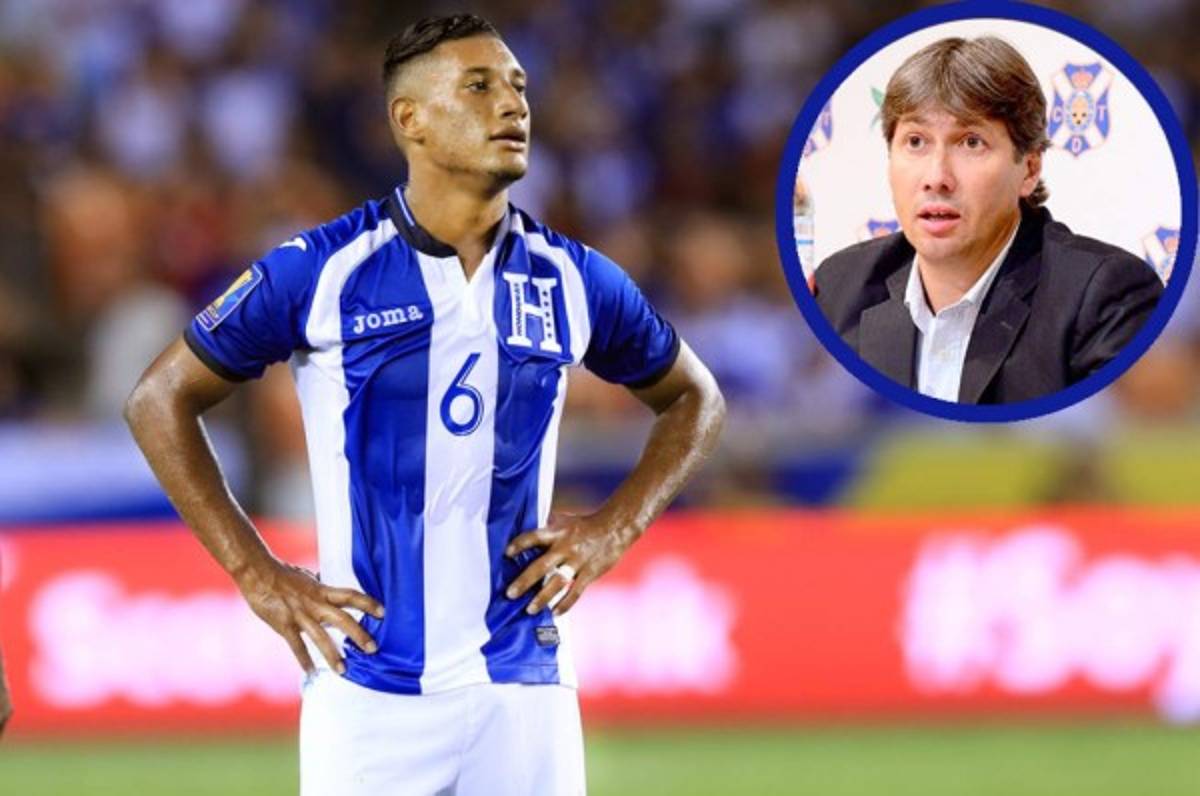 Director del Tenerife sobre Acosta: 'Al club no le gustaría que fuera a Honduras'