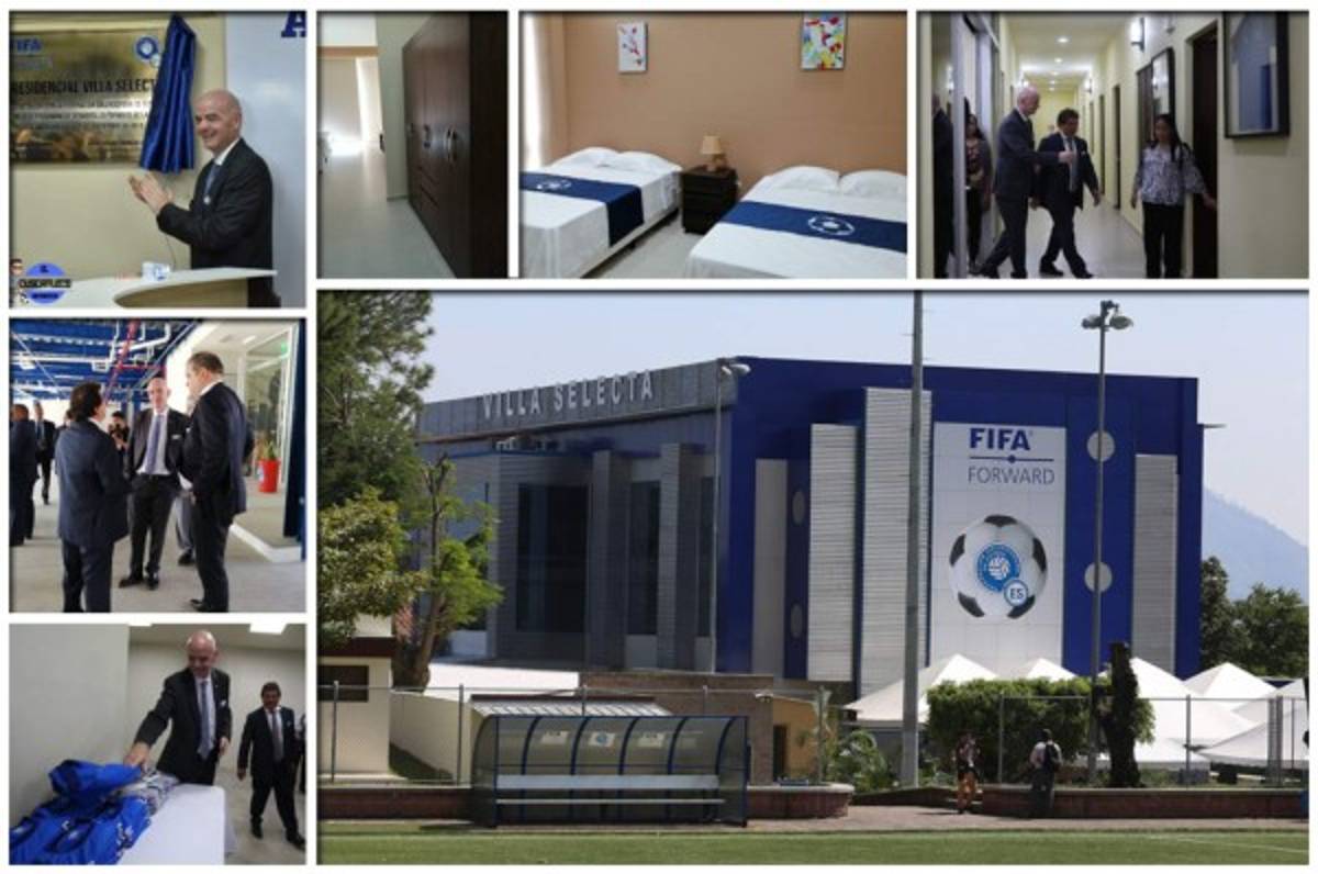 ¡Bonito y moderno! Gianni Infantino inaugura el hotel de las selecciones de El Salvador