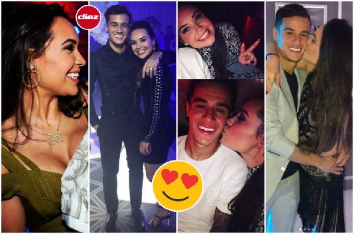 ¡HERMOSA! Así es la novia de Coutinho que seguramente levantará suspiros en Barcelona