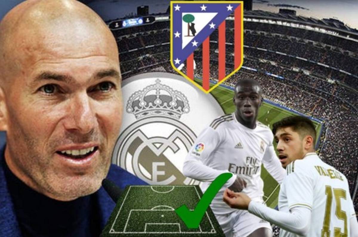 Tres ausencias: Alineación del Real Madrid para mantener el liderato en el derbi ante Atlético