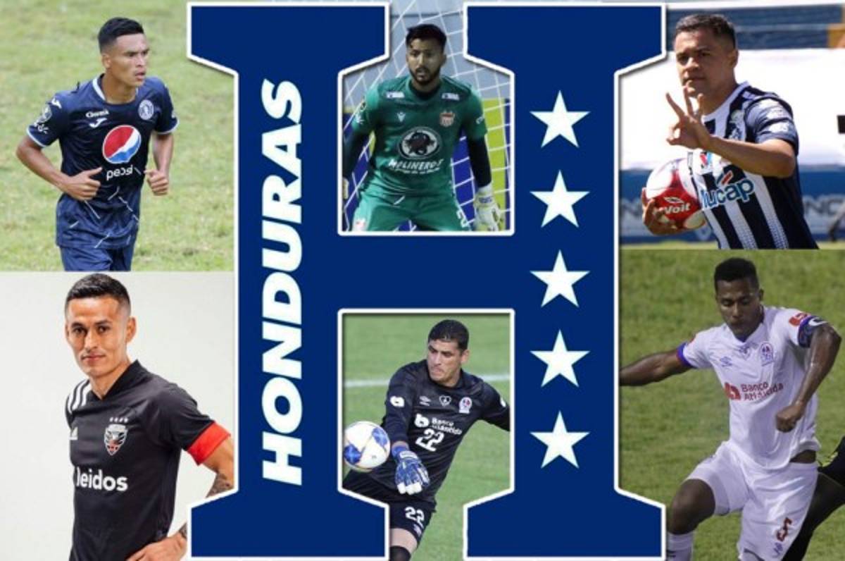 Las 14 sorpresas que presenta la lista preliminar de Honduras para el Final Four de la Nations League