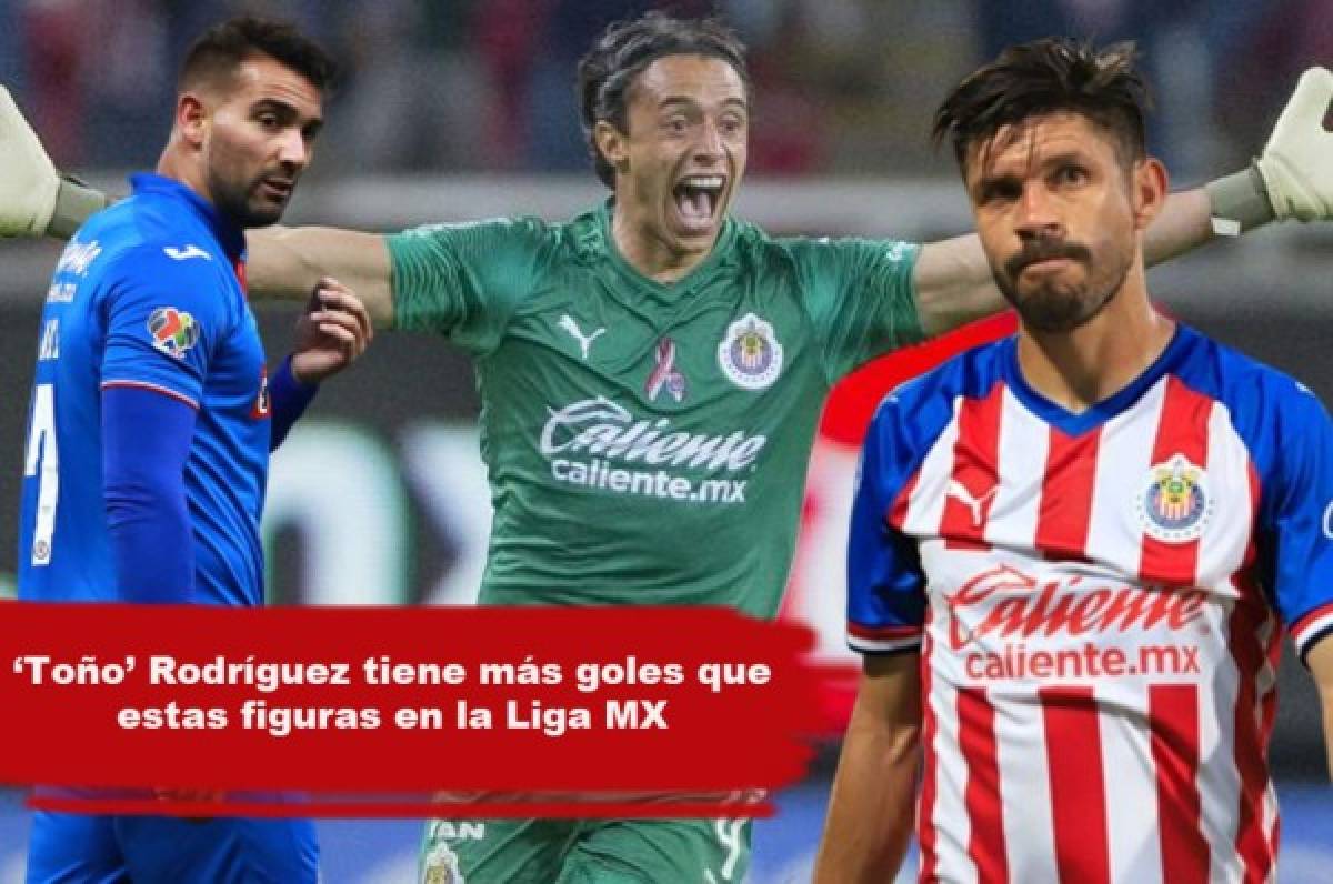 Liga MX: Las 11 figuras con menos goles que Toño Rodríguez en el Apertura 2019