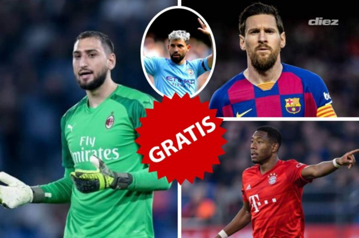 Con una auténtica bomba, dos delanteros top y Messi: Los cracks que quedan libres el próximo año