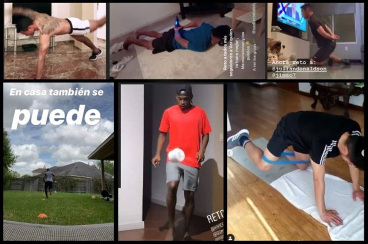 ¡Retos, ejercicios y una rifa! Así pasan los legionarios de Honduras la cuarentena por coronavirus