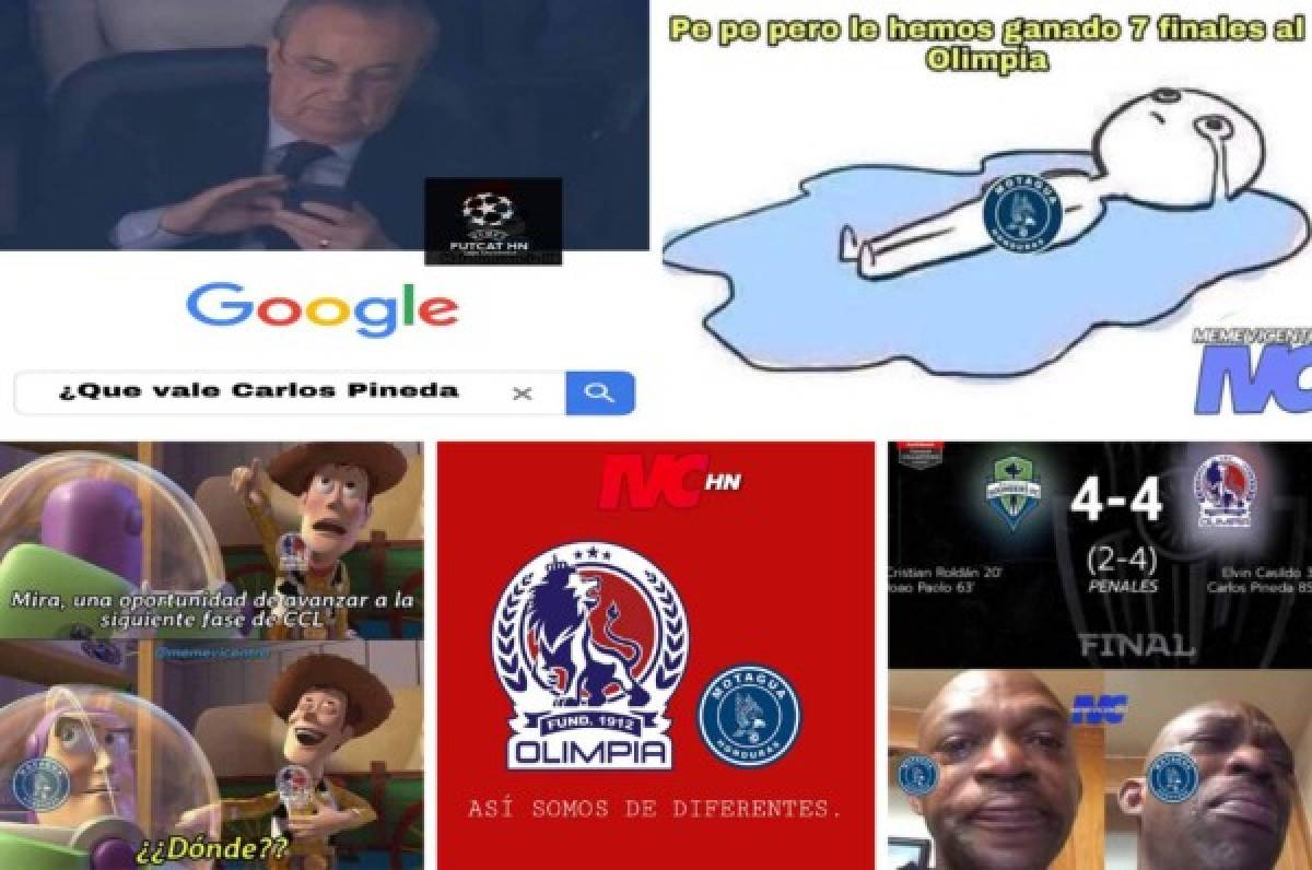 Los otros memes donde humillan a Motagua y exaltan a Olimpia tras eliminar al Seattle