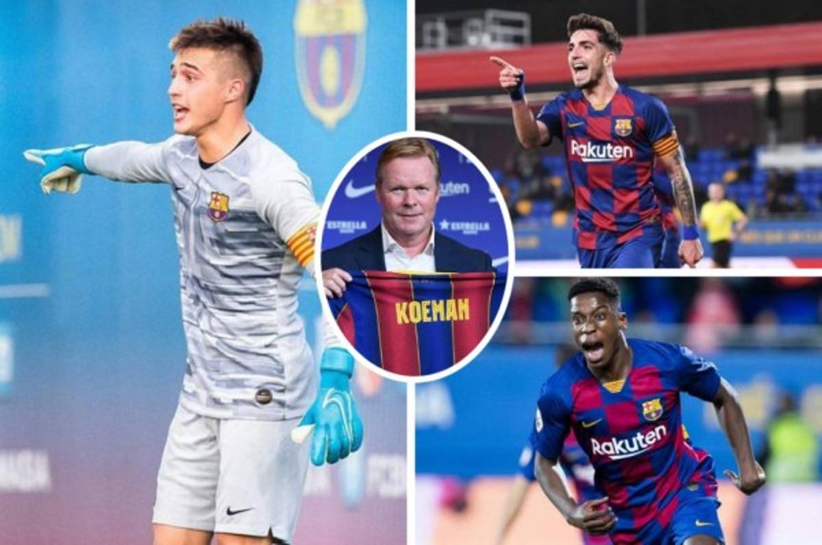 Uno de Concacaf: ¿Quiénes son los futbolistas del filial convocados por Koeman para el Barcelona?