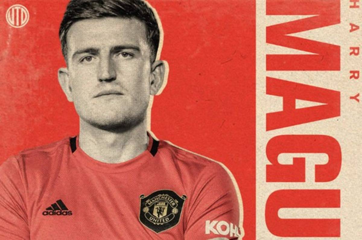 Oficial: Manchester United ficha a Maguire y se convierte en el defensor más caro de la historia