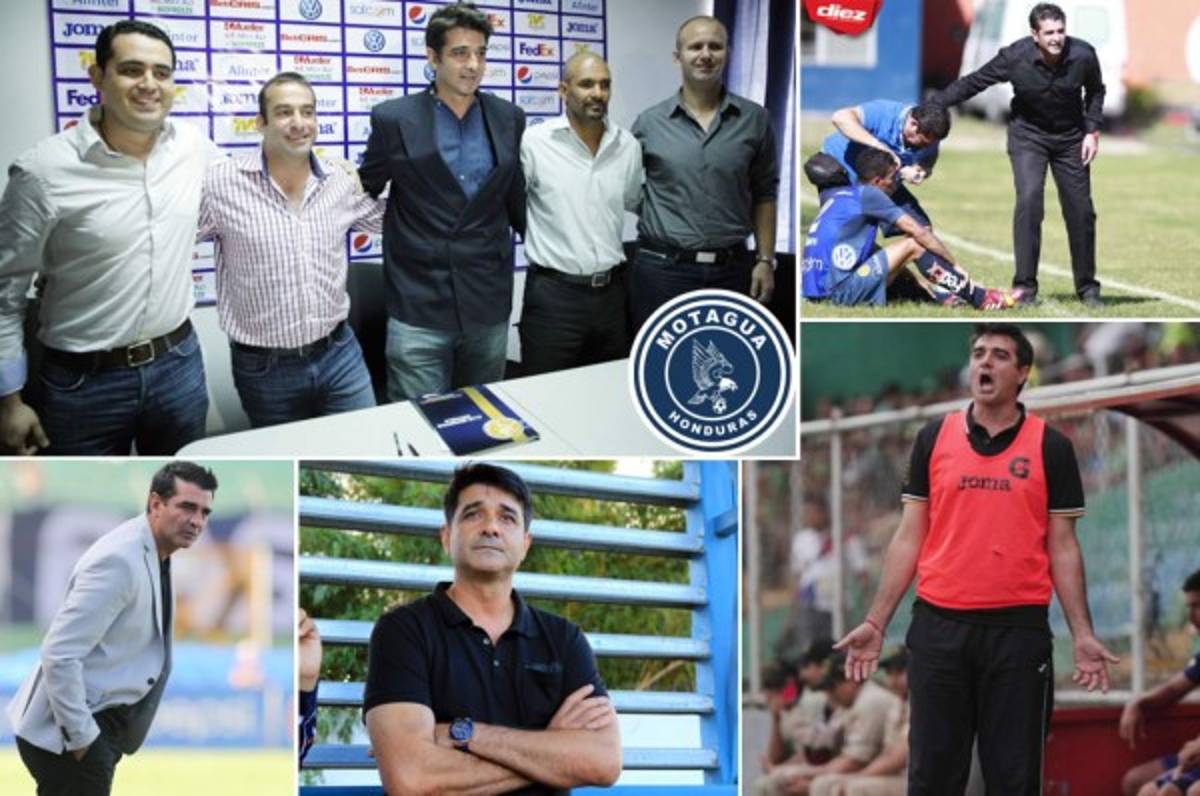 Diego Vázquez cumple cinco años como técnico del Motagua