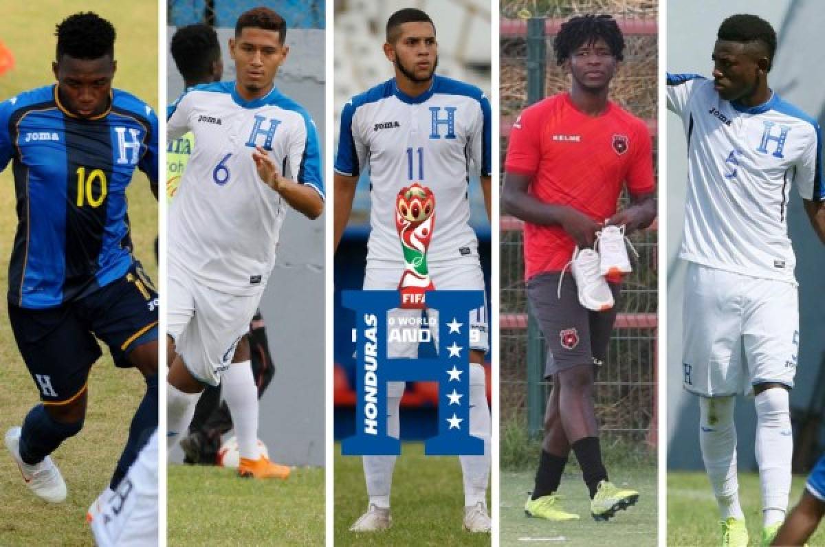 Los futbolistas que estarían con Honduras en el Mundial Sub-20 de Polonia