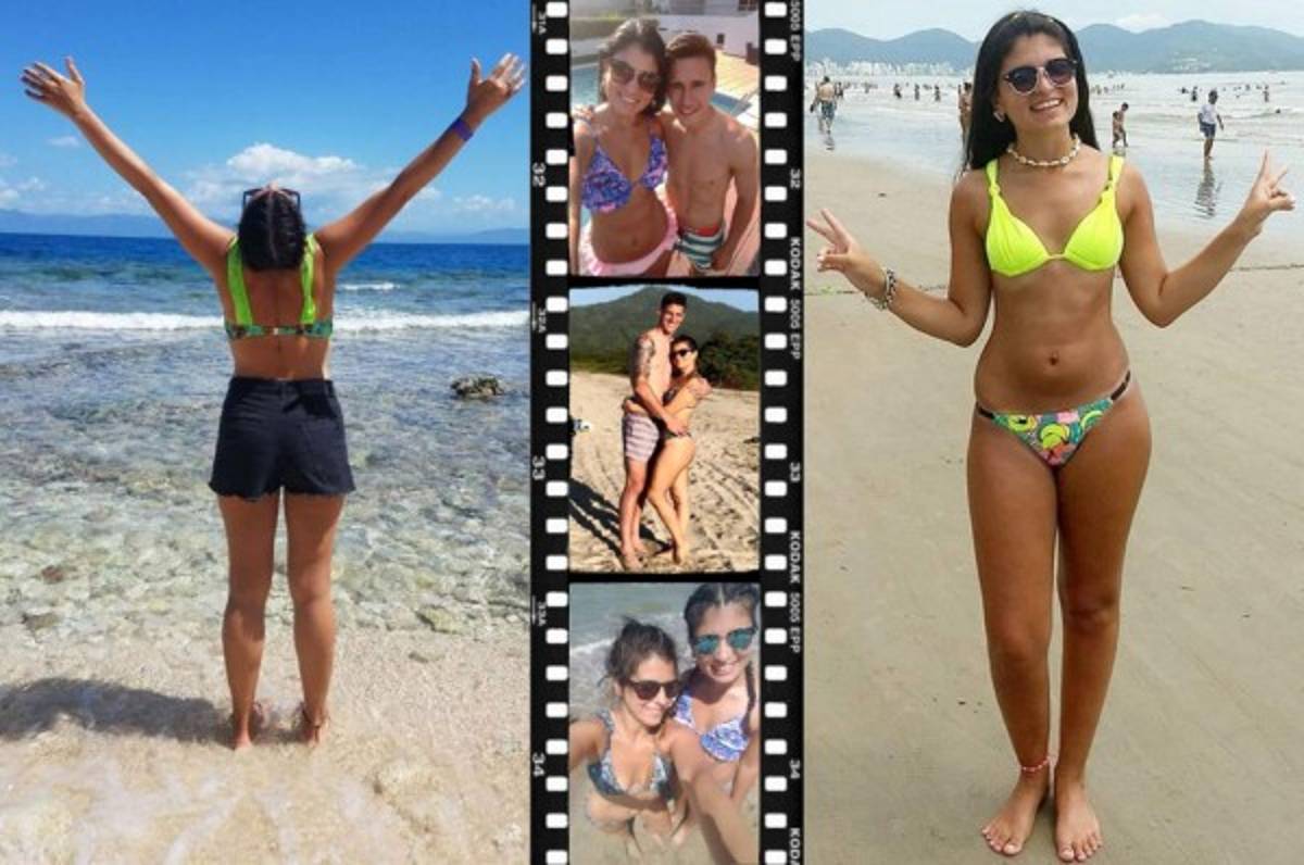 ¡Infartantes! Roci y Ana Emilia, las hermosas parejas de los argentinos del Motagua