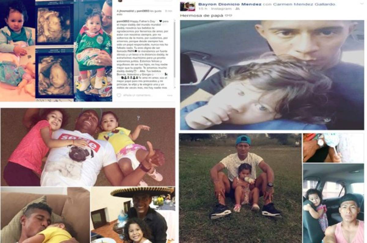 Mensajes de jugadores hondureños en el día del padre