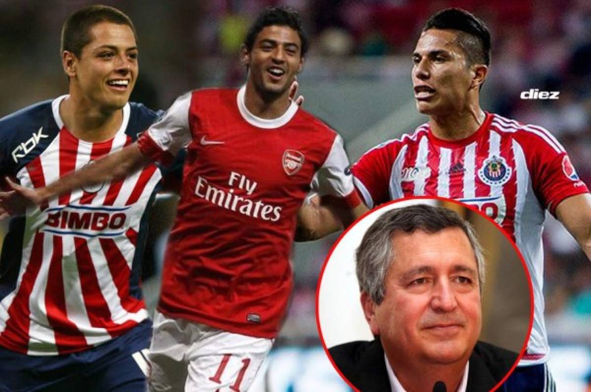 Liga MX: Las figuras que exportó Jorge Vergara bajo su mandato en Chivas