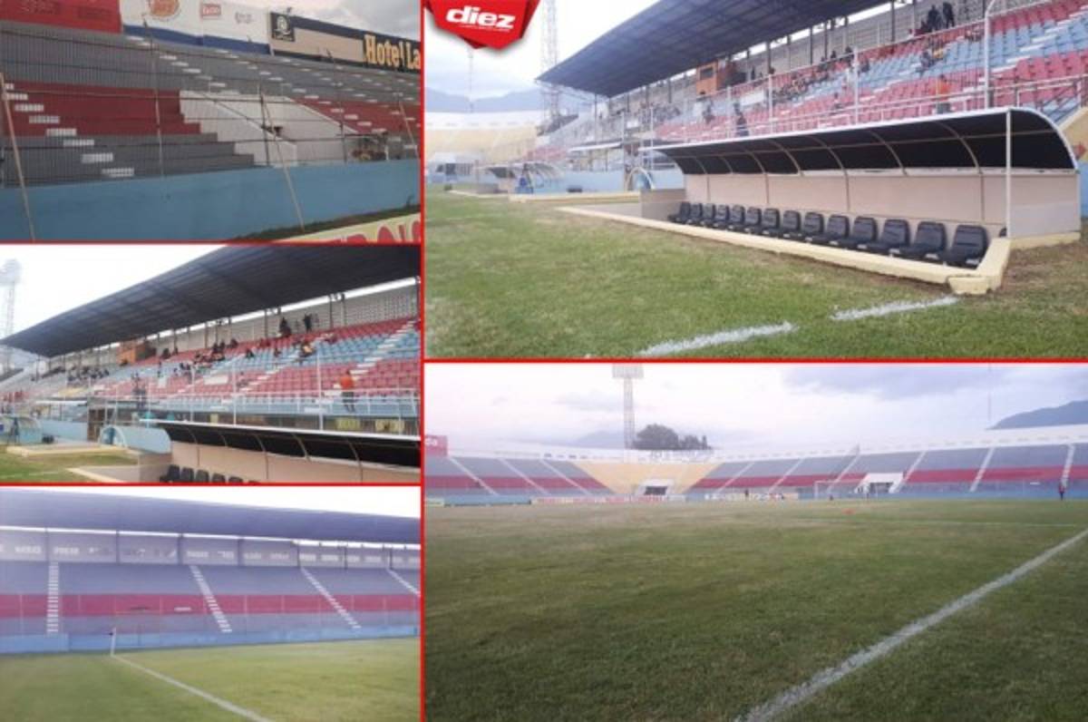 ¡Con nueva imagen! El estadio Ceibeño recibe mejoras previo al torneo Apertura