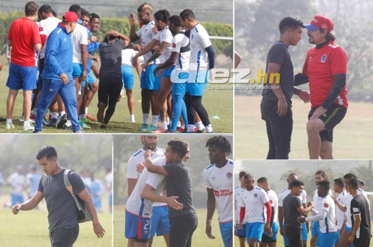 FOTOS: Así fue la despedida de Michaell Chirinos en Olimpia tras saber que va a la MLS