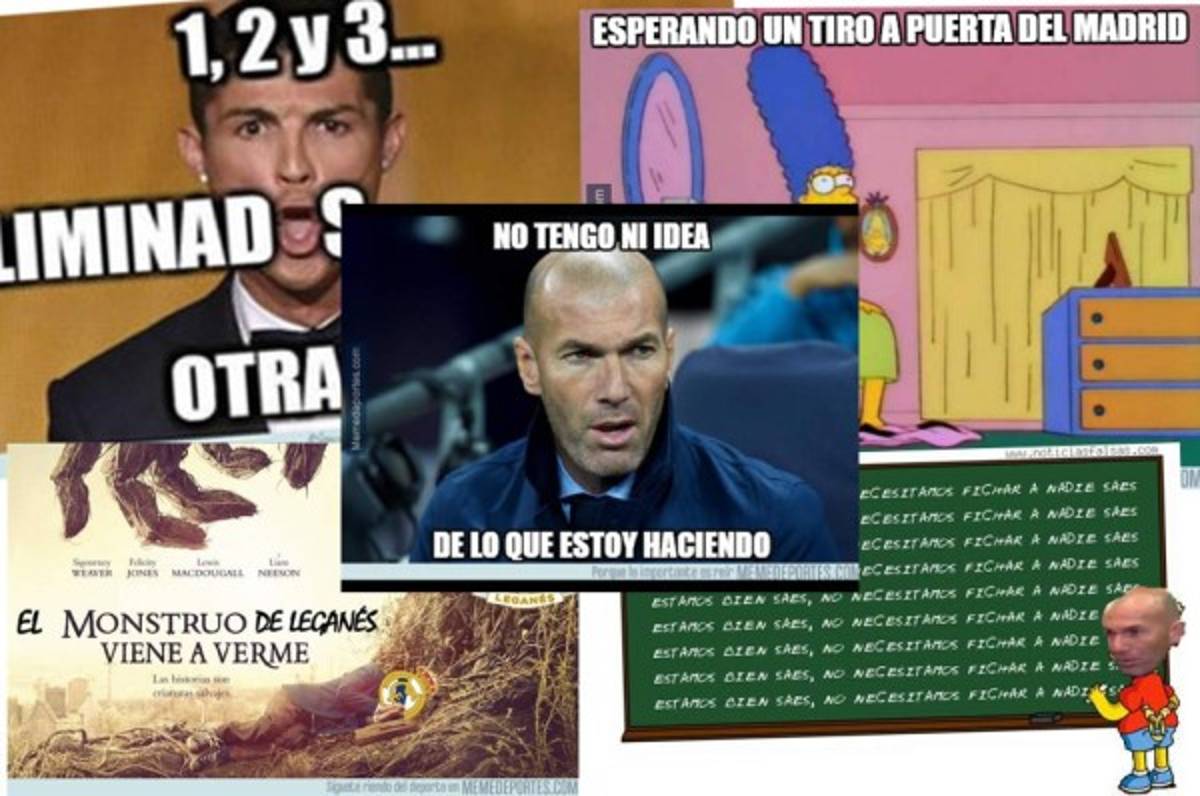 ¡CON TODO! Lo duros memes contra Real Madrid tras eliminación de Copa ante Leganés