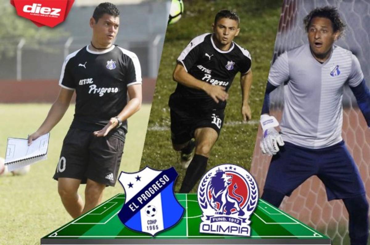 ¡Ojo Olimpia! El 11 titular que confecciona el Honduras Progreso para su debut en Liga