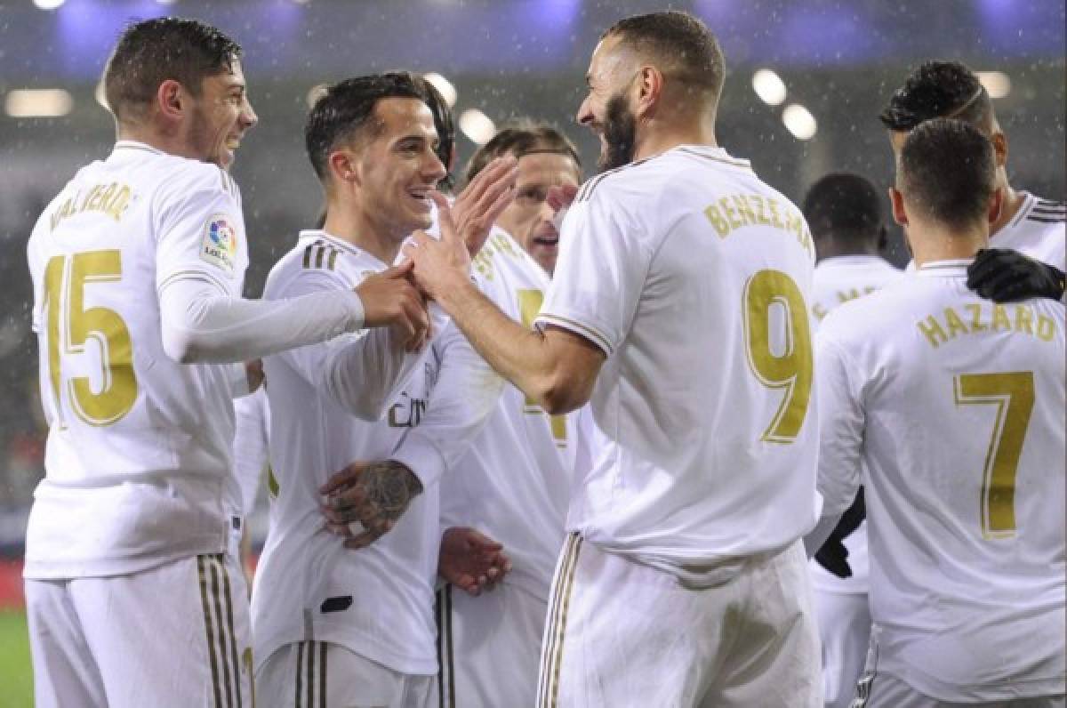 Real Madrid gusta goleando al Eibar y sigue peleando por el liderato