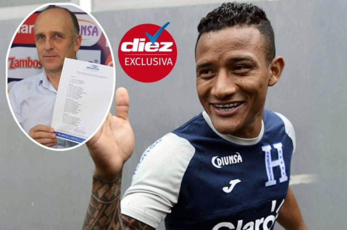Luis Garrido no será convocado a la selección de Honduras para los juegos de noviembre