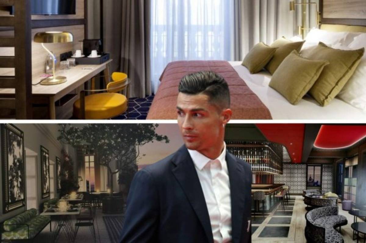 Con regalos en cama: El lujoso hotel de Cristiano Ronaldo en Madrid de 15 millones de euros