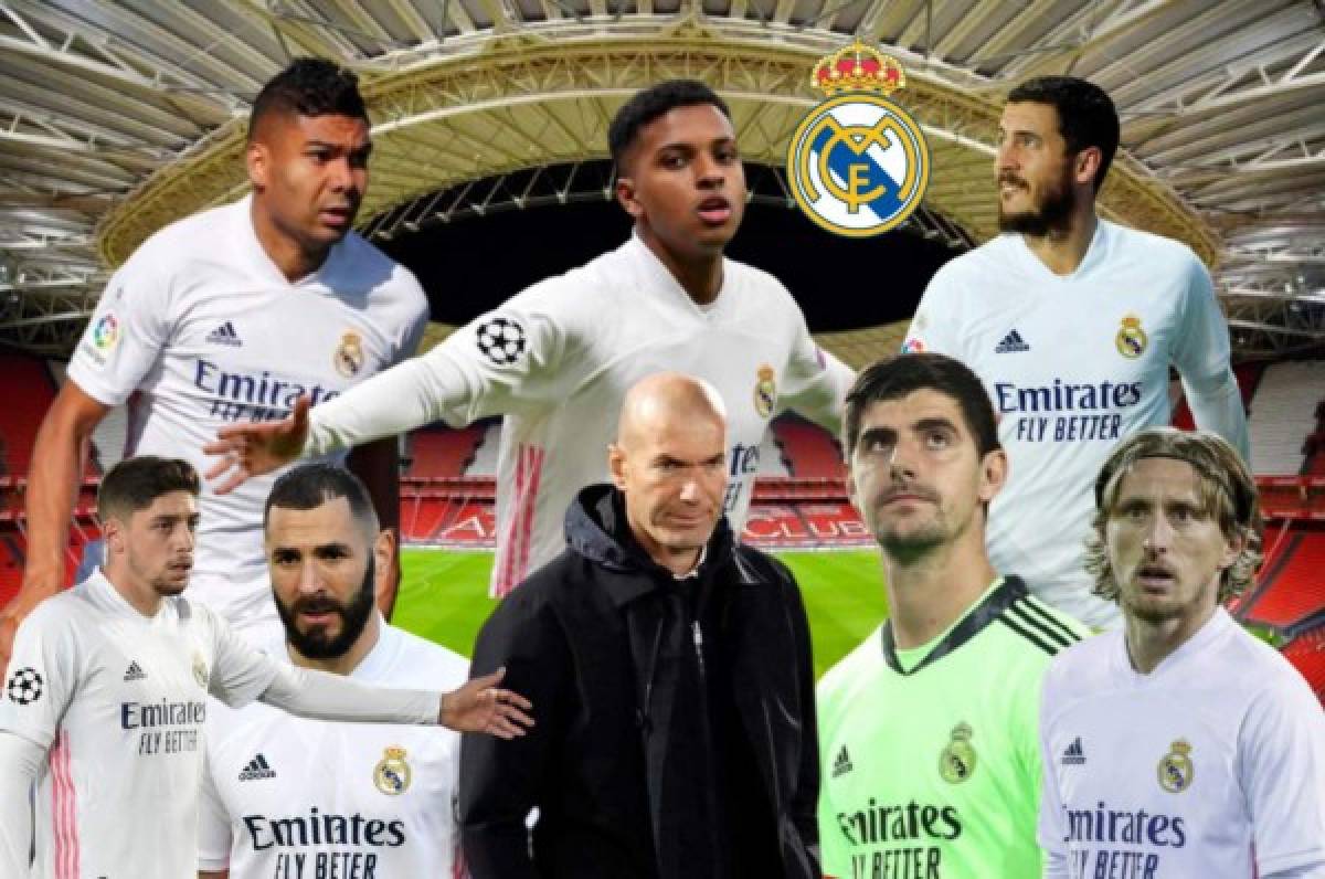 Zidane confirmó una nueva baja: El 11 del Real Madrid para ganar al Athletic y seguir vivo en la liga española