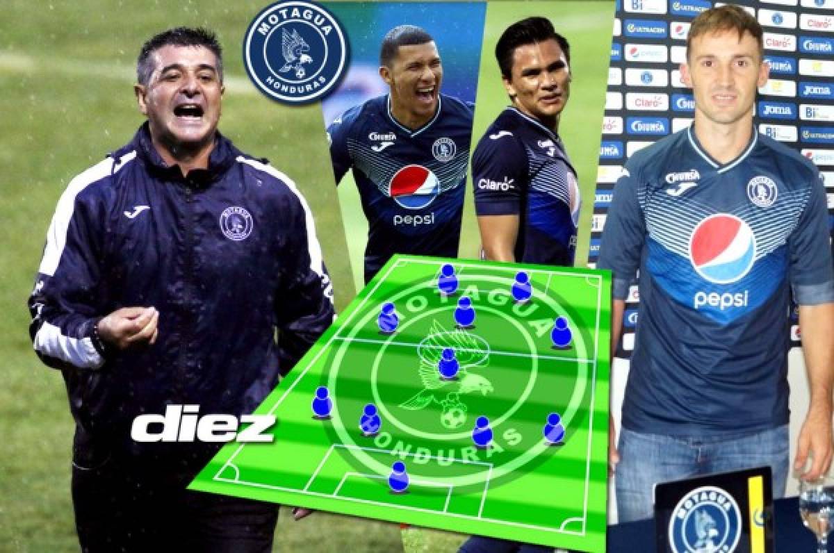 Con nuevos brillos: Motagua y su plantel con el que buscará volver al reinado en Honduras