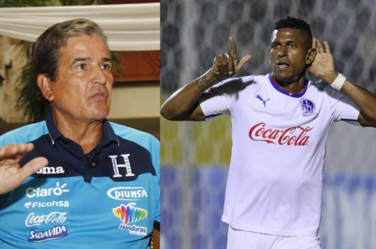 Costly hace las paces con Pinto pero descarta volver a la Selección de Honduras