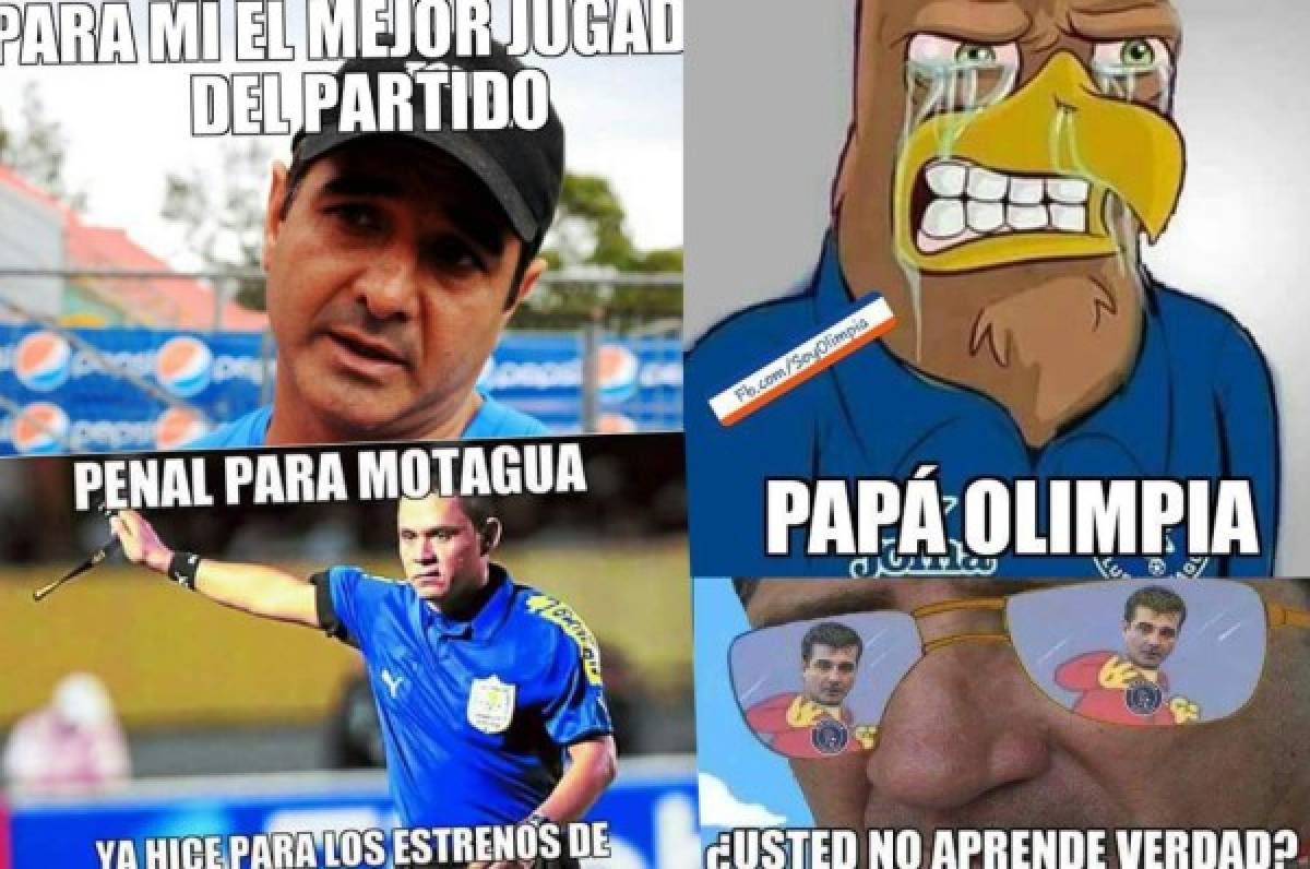 ¡Los memes crucifican a Motagua por el penal pitado ante Marathón!