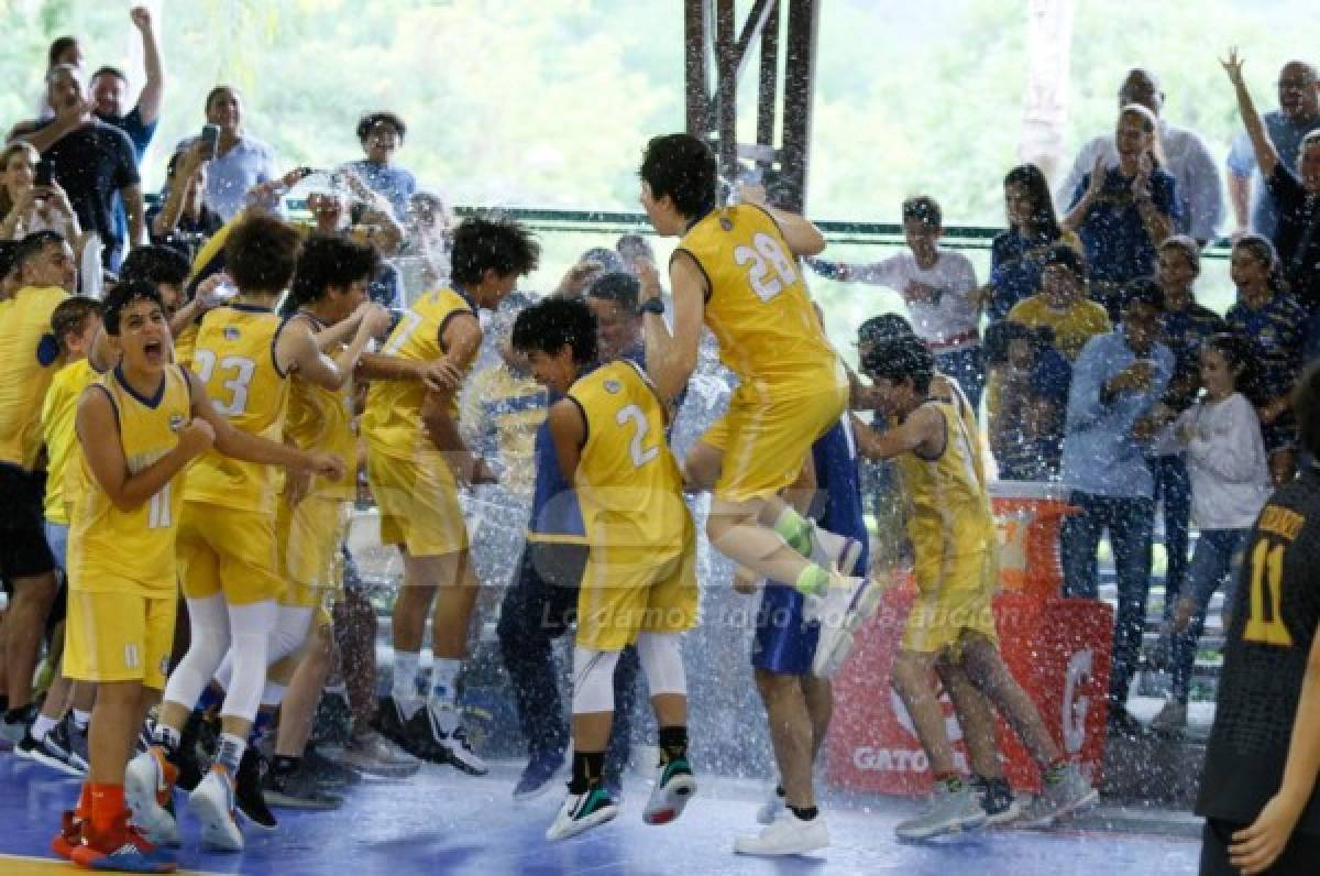 ¡Campeones! AST, EIS e IST se coronaron en el nacional de baloncesto de escuelas bilingües de Honduras